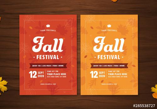 Fall Festival Flyer - 285538727 - 285538727