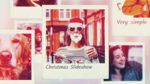 Videohive - Christmas Photo Frames Slideshow