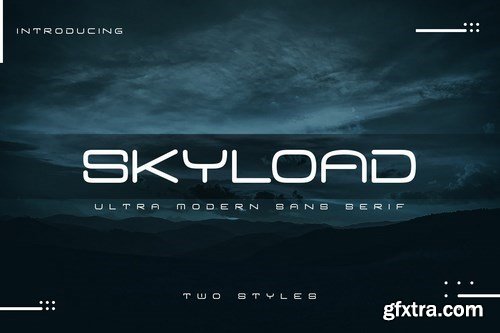 CM - Skyload Modern Sans 4444501