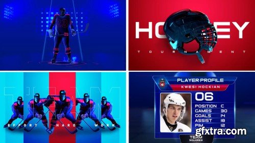 Videohive Hockey Broadcast Pack 24513798