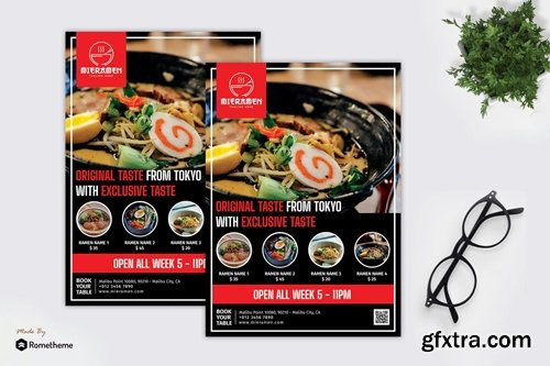 Ramen Resto - Promotion Flyer RB