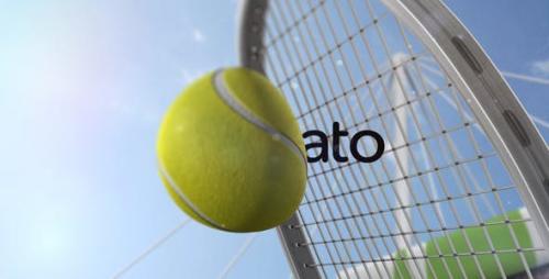 Videohive - Tennis Slow Motion Reveal