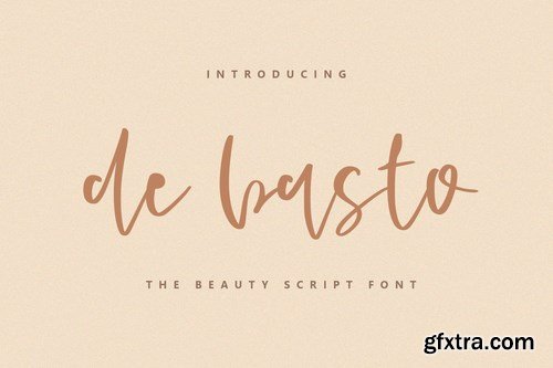 De Basto - A Beauty Script Font