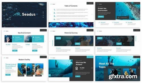 Seadus - Sea Environment Powerpoint Template