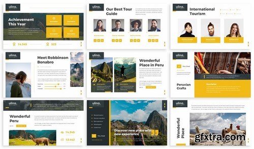 Ulina - Explore Peru Powerpoint Template