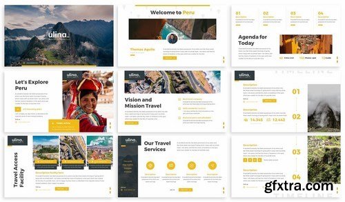 Ulina - Explore Peru Powerpoint Template