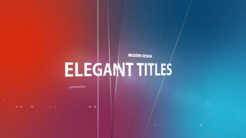 Videohive - Elegant Titles