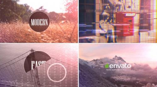 Videohive - Quick Glitchy Opener