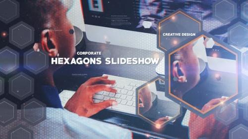 Videohive - Hexagon Slideshow