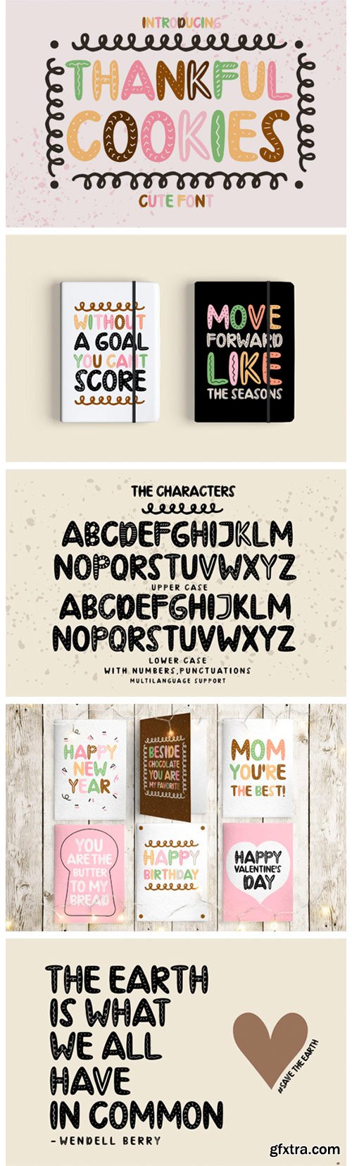 Thankful Cookies Font