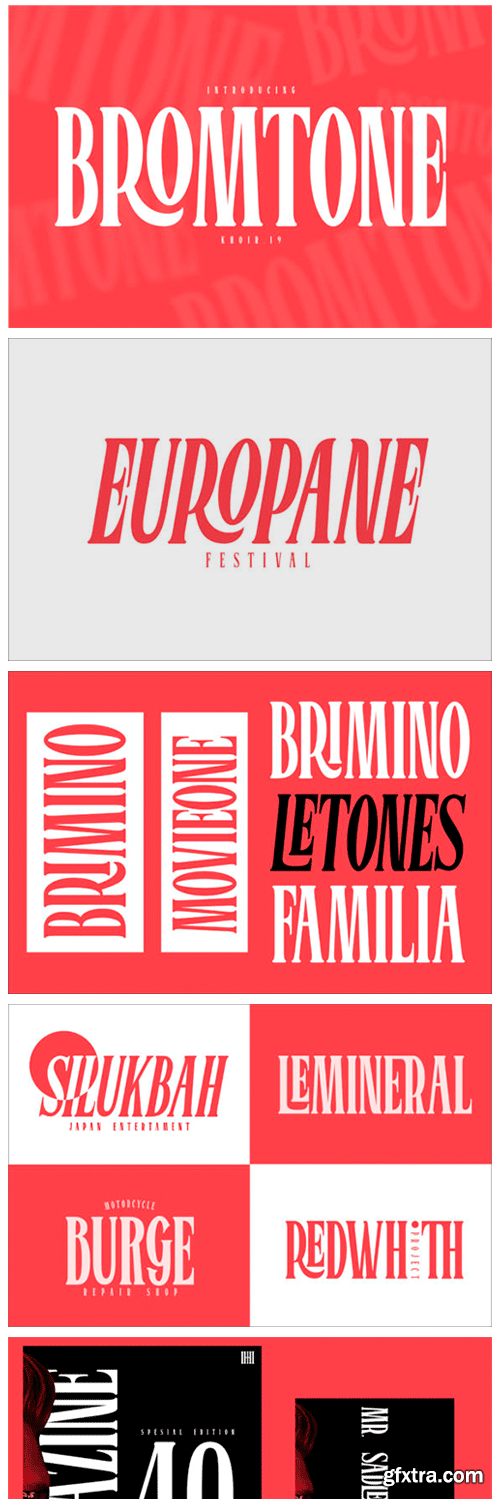 Bromtone Font