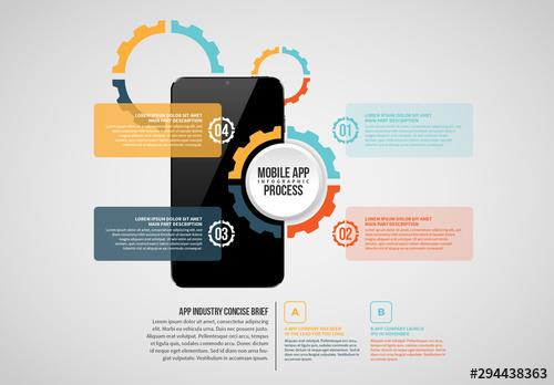 Smartphone Info Chart Layout - 294438363 - 294438363