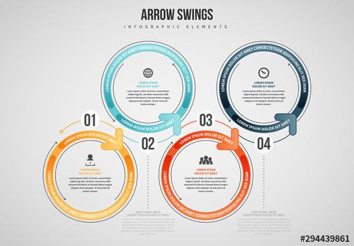 Arrow Swings Info Chart Layout - 294439861 - 294439861