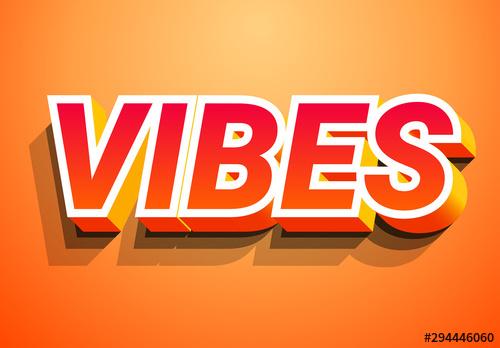 Warm 3D Text Effect with Orange Background - 294446060 - 294446060