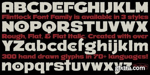 Flintlock Font Family