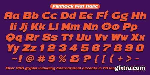 Flintlock Font Family