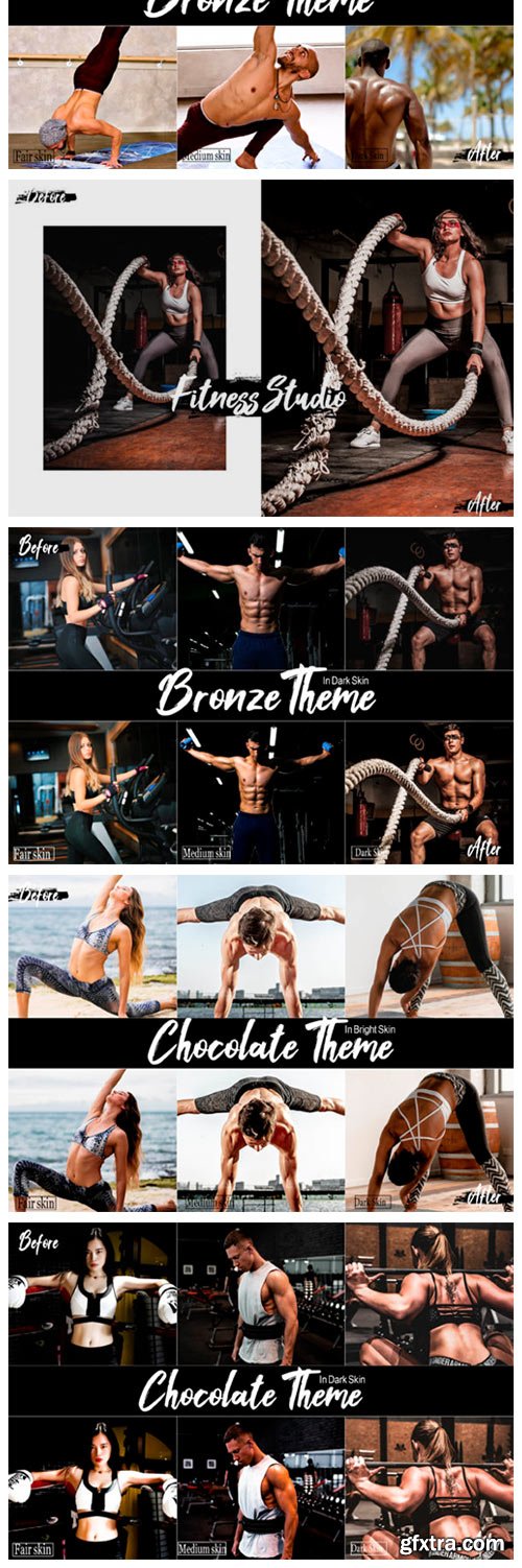 Fitness Studio Desktop Lightroom Presets 2449228