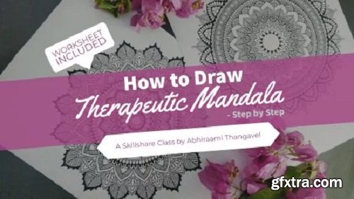 How to draw Therapeutic Mandala - Step by Step