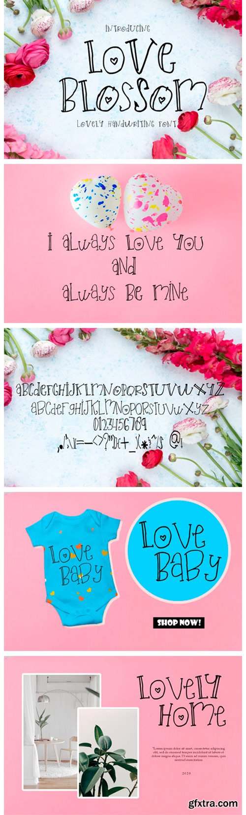 Love Blossom Font