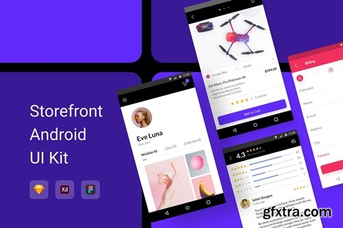 Storefront Android UI Kit