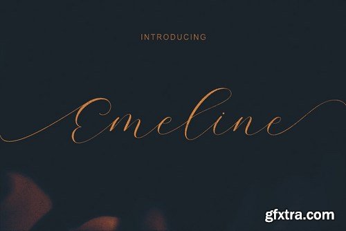 CM - Emeline Script Font 4449875