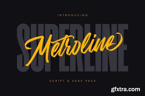 CM - Metroline Script & Sans Pack 4452542