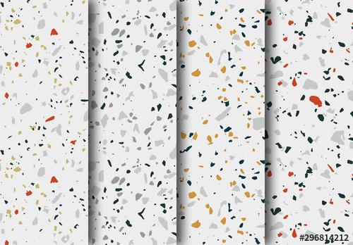 Multicolored Terrazzo Patterns - 296814212 - 296814212