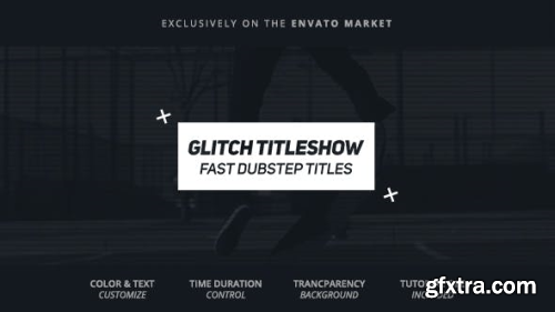 Videohive Glitch Titleshow 18705047