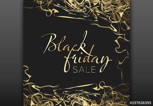 Black Friday Sale Post Layout - 297636395 - 297636395