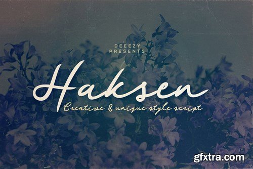 CM - Haksen Script Font 4453769