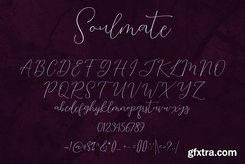 CM - Soulmate Script Font 4453783