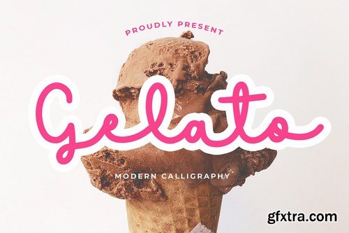 CM - Gelato Modern Calligraphy Font 4453362