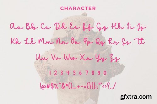 CM - Gelato Modern Calligraphy Font 4453362