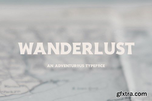 CM - Wanderlust - An Adventurous Typeface 4437625