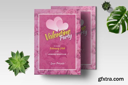 Valentine Flyer Template 02