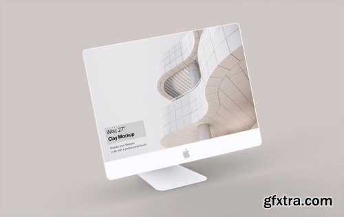 Clay iMac Mockup 1.0