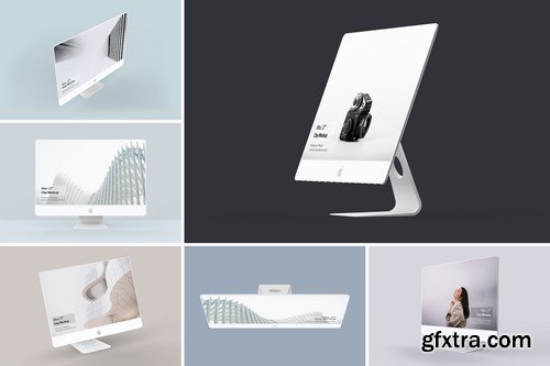 Clay iMac Mockup 1.0