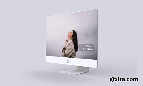 Clay iMac Mockup 1.0