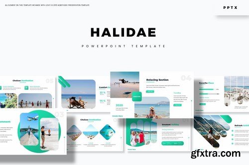 Halidae - Powerpoint Google Slides and Keynote Templates