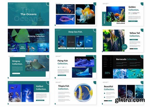 The Ocean - Powerpoint Google Slides and Keynote Templates