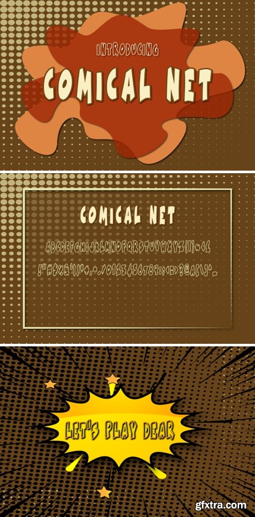 Comical Net Font