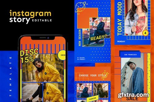 Instagram Story Templates Pack