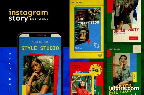 Instagram Story Templates Pack