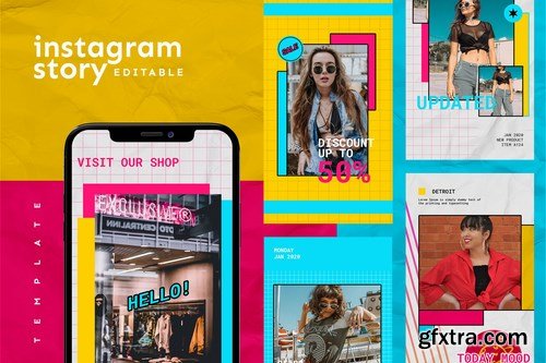 Instagram Story Templates Pack