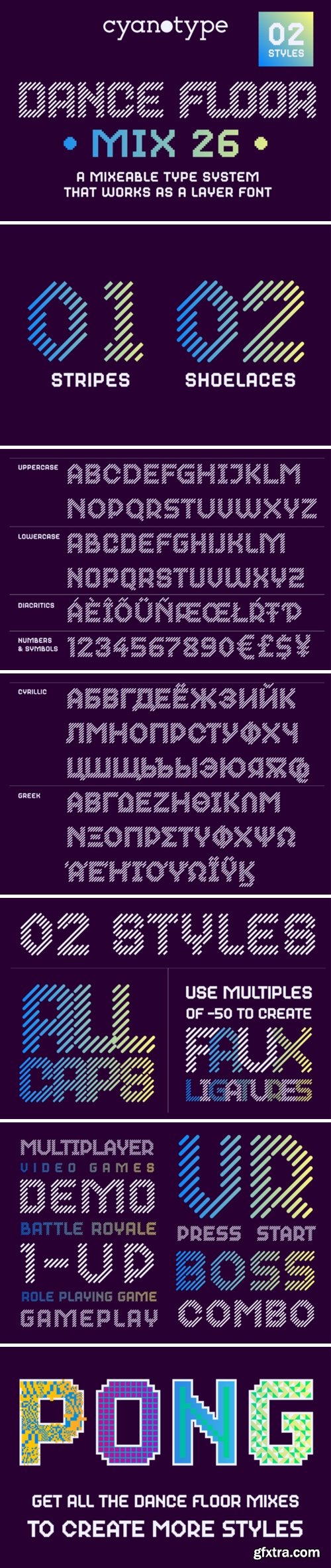 Dance Floor MIx 26 Font