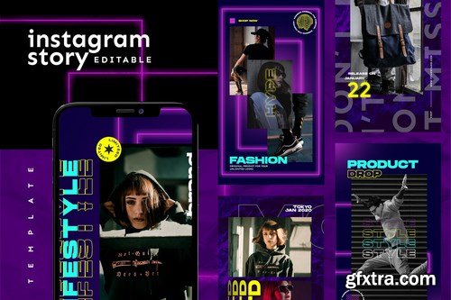 Instagram Story Templates Pack