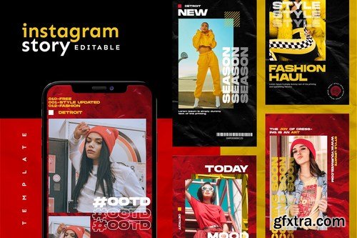 Instagram Story Templates Pack