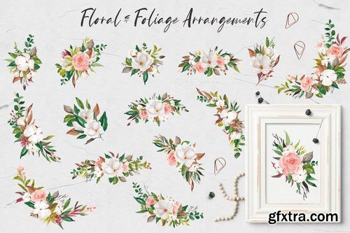 Floral & Foliage Illustration Pack