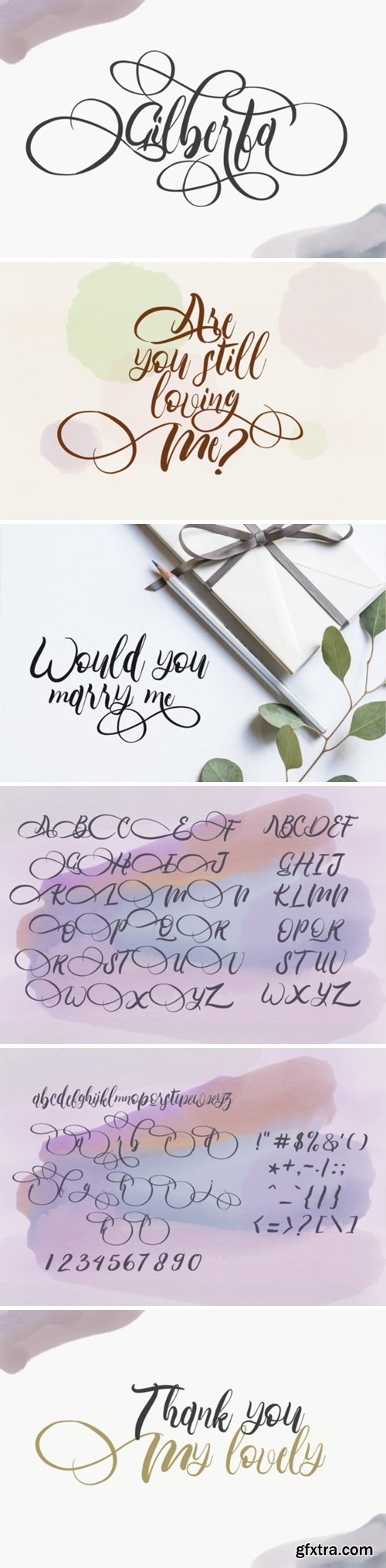 Gilberta Font