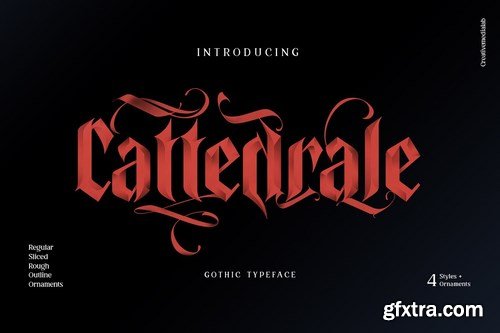 CM - Cattedrale Gothic Blackletter 4442363